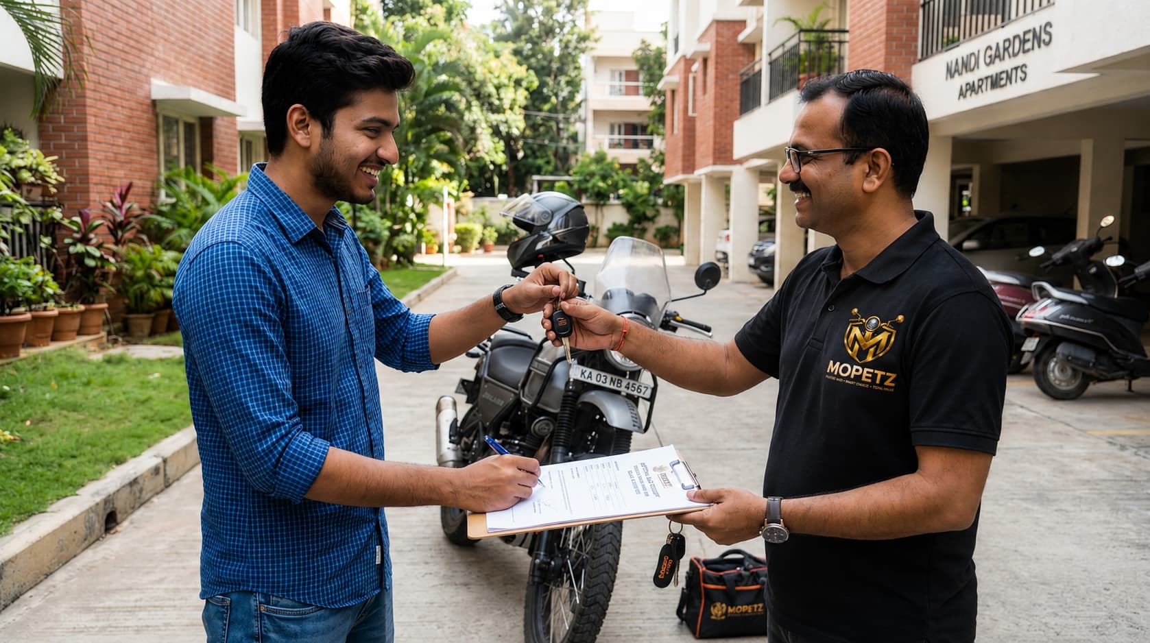 Customer Handover and Instant Delivery Receipt